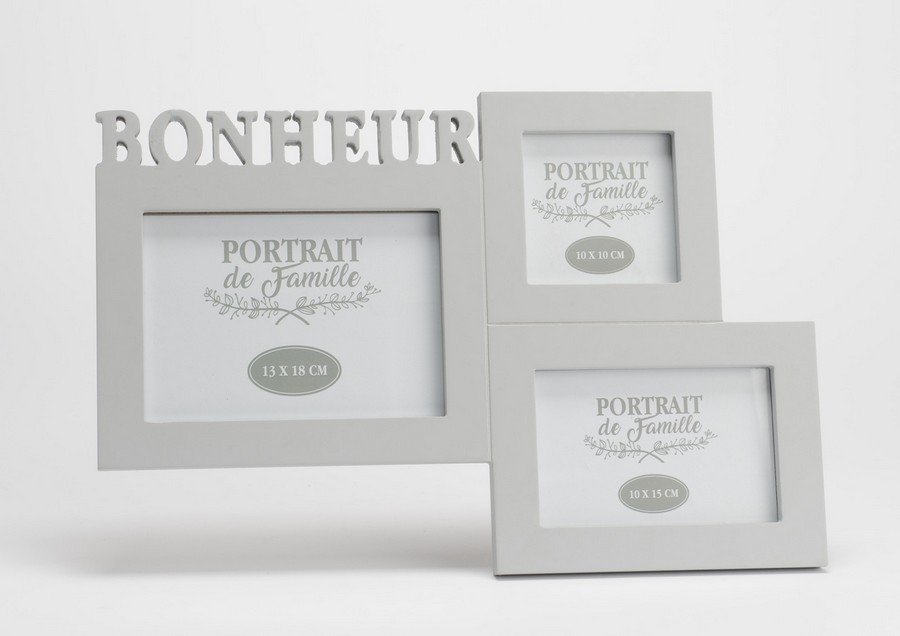 PELE MELE MULTI VUES BOIS BONHEUR