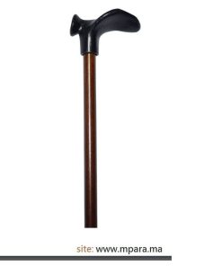 Canne en bois poignet anatomique