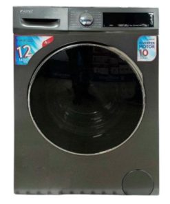 Machine à Laver Automatique, FIABTEC 12 kg, FTTL-87220, Gris Foncé A+++, Garantie 6 Mois