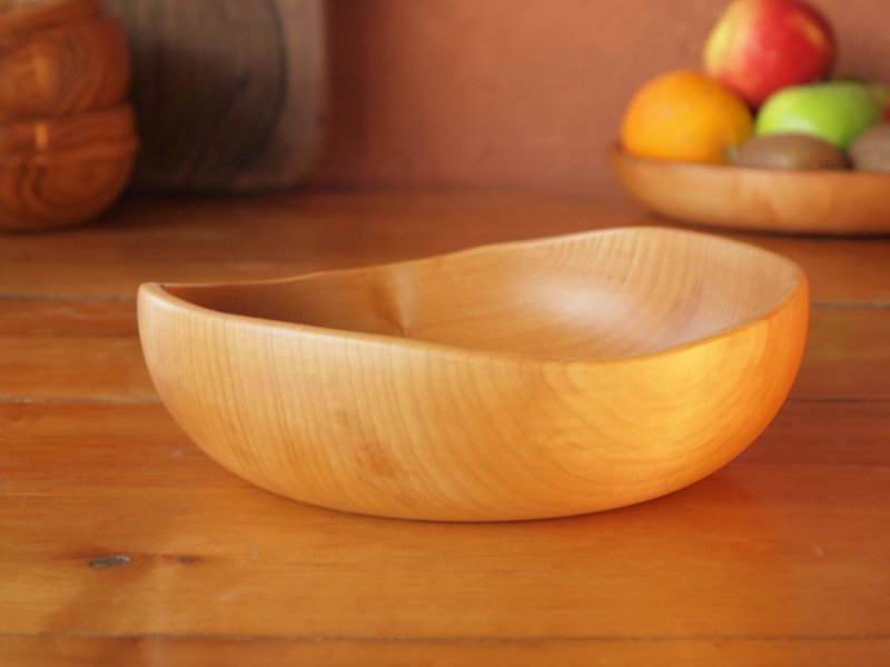 Assiette creuse en érable – 21cm - Image 9
