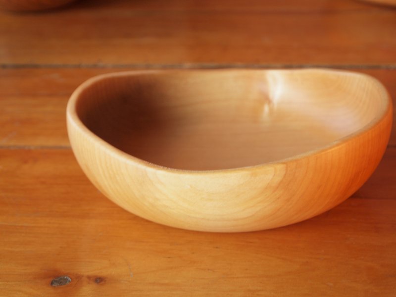 Assiette creuse en érable – 21cm - Image 8