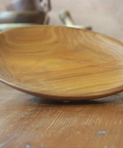 Assiette en cerisier