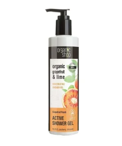 Organic Shop Organic Grapefruit & Lime Active Shower 280ml